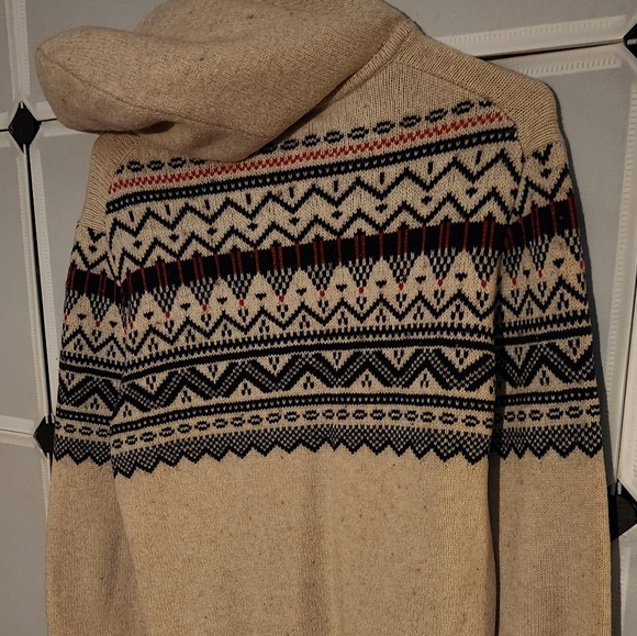 GAP ZIPUP HOODED SWEATER JACKET - Picture 8 of 16